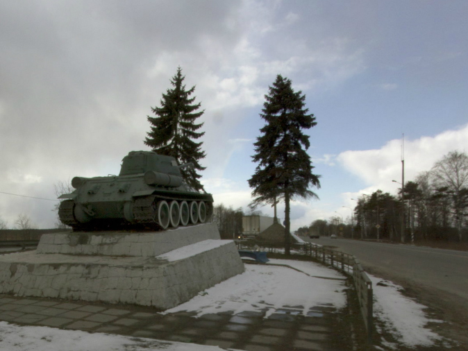 Танк Т-34, памятник