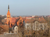 Город Зеленоградск сверху